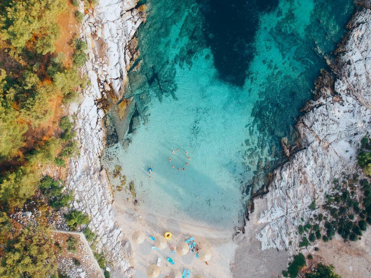 Beach Villa Isidora Potos Buitenkant foto